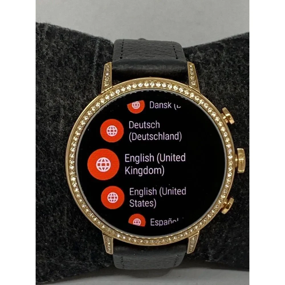Fossil Gen 4 Authentic Digital Dial Smart Watch Custom Band FTW6015 LT308